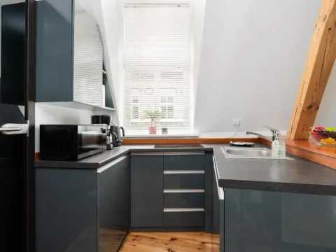Wood and Grey Apartment - Strzałowa 3 Poznań by Noclegi Renters - SELF CHECK IN 24H, photo 3 of 10