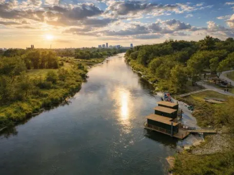 Domy na wodzie - Cabins on the river, photo 6 of 10