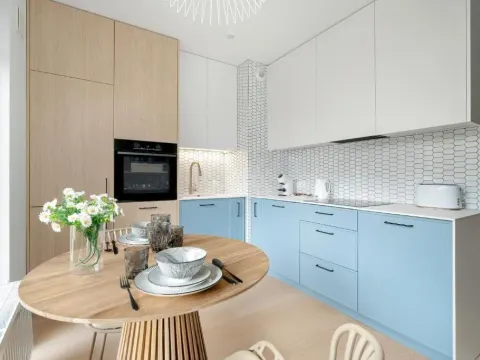 Pastel Blue Studio Grunwald with Garden & Parking Poznań by Noclegi Renters, photo 10 of 10