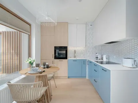 Pastel Blue Studio Grunwald with Garden & Parking Poznań by Noclegi Renters, photo 4 of 10
