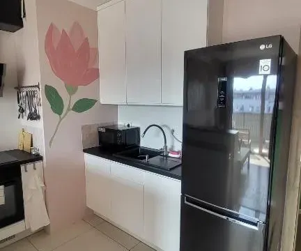 Apartament Rzeczańska Poznań, 50m2, dwie sypialnie z salonem i aneksem kuchennym, balkon, parking podziemny, czwarte piętro, winda, nowy blok, photo 4 of 10