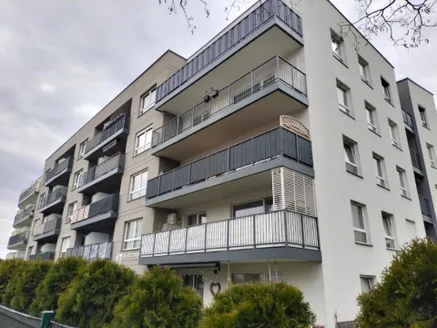 Apartament Rzeczańska Poznań, 50m2, dwie sypialnie z salonem i aneksem kuchennym, balkon, parking podziemny, czwarte piętro, winda, nowy blok, photo 6 of 10