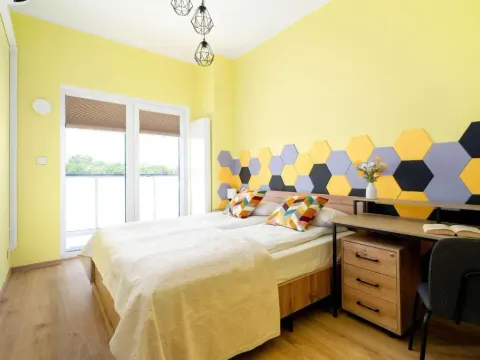 Colorful Apartment Rataje Poznań with Parking and Air Conditioning by Noclegi Renters, photo 2 of 10