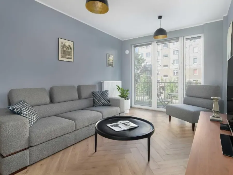 Elegant Apartment in Poznan for Remote Work with Parking and Balcony by Noclegi Renters, photo 1 of 10