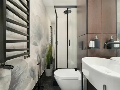Przestronny Apartament z Biurkiem w Centrum Poznania Blisko Rynku i Parku by Noclegi Renters, photo 6 of 10